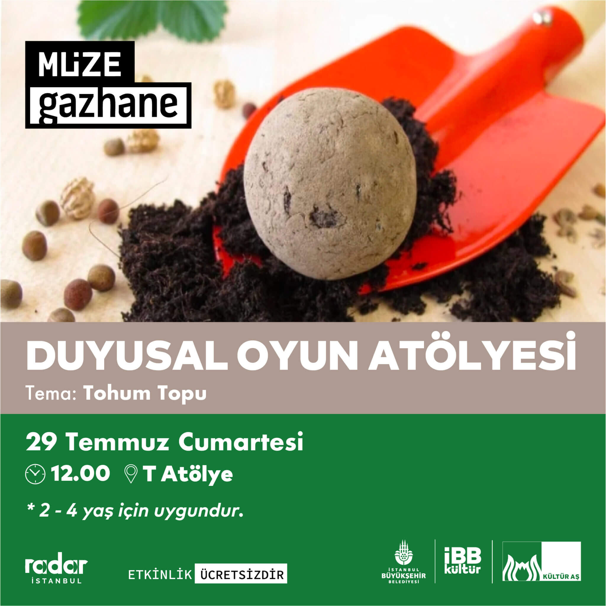 Müze Gazhane - Duyusal Oyun Atölyesi